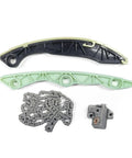Get Your Ride Running Smooth With This Premium Timing Chain Kit Set Of 4 Perfect For Mitsubishi Lancer Evolution X Models Featuring The Powerful 4B11T Engine Built From High Strength Alloy To Last Longer Than OEM Parts. Timing chain kit with guides, chain, and tensioner