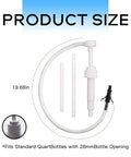 Heavy Duty Transmission Fluid Transfer Pump Kit Featuring Extended Clear Hose And Swivel Tip For Hassle Free Differential Gear Oil Change On Hot Rods Trucks And Marine Rigs Zero Sweat Design White, product size 19.68 inches.