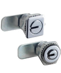 Square Cam Lock With Two Keys For Mailbox School Locker Office Drawer Or Cabinet Heavy Duty Steel Latch Hardware Durable Locking Mechanism MS549 I