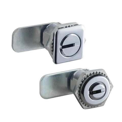 Square Cam Lock With Two Keys For Mailbox School Locker Office Drawer Or Cabinet Heavy Duty Steel Latch Hardware Durable Locking Mechanism MS549 I