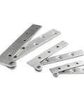 Stainless Steel Damping Pivot Hinge For Invisible Doors And Cabinets, smooth rotating door hardware set with side axis view