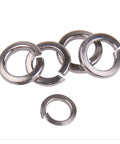 Stainless Steel Lock Washers Assortment M14 To M30 In 304 Grade, Split Spring Washers For Auto, Machinery And Home Projects, Heavy Duty With M27 Three Pack, Easy Install No Tools Needed, stainless split lock washers