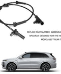 Rear Left ABS Wheel Speed Sensor Replacement for Heyue Models Auto Anti Lock Brake Sensor Plug And Play in front of SUV
