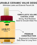HK40 Single Lever Faucet Cartridge For Tub And Shower And Valve Replacement Easy Home Bathroom Fix with plastic control stem