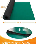 Heavy Duty Pro Grade Anti Static Mat Roll For Electronics Repair On Workbench 23.7 Inch By 118 Inch Grounding Rubber Desk Mat
