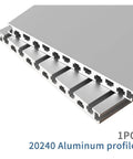 Top Shelf 20240 T Slot Aluminum Extrusion Profile 20 X 240 Mm Ultra Wide with T-slot design, ideal for CNC routers.