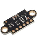 Two Pack VL53L0X Time Of Flight Distance Sensor Breakout Module For Arduino Projects ToF Laser Range Finder With FlightSense Tech Compact Sensor Board In Black, black PCB with gold pads