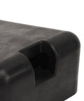 Rugged Rubber Hood Bumper Kit For Kenworth T680 And T880 Plus Peterbilt 567 579 Ensures Perfect Fit With Durable Design To Keep Your Rig Looking Cool And Acting Tough On The Road Every Single Day Without Fail. black rubber hood bumper close-up
