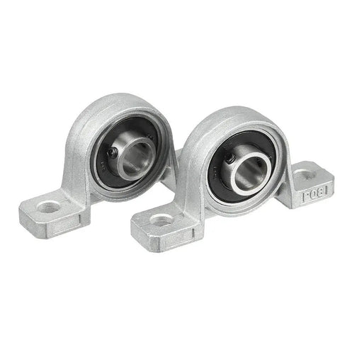 KP08 8mm Bore Zinc Alloy Pillow Block Bearing Flange Block Self Aligning Rust Proof Durable Long Life Pack Of 4 For Machinery