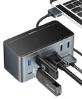 Slick Operator 14 In 1 Type C Docking Station For Macbook And Pc Laptop Rigs Featuring No Sweat Sync Flat Out Fast Charging with ports.