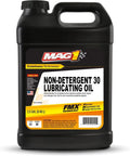 Non Detergent 30 Lubricating Oil For Compressors And Hydraulic Systems Heavy Duty Friction Control And Wear Protection 2.5 gallon