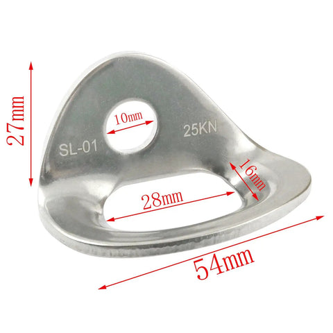 Heavy Duty 316 Stainless Steel Bolt Hangers For Rock Climbing And Mountaineering Expansion Anchors 2Pcs Set With 10Mm Threading solid rack with dimensions.