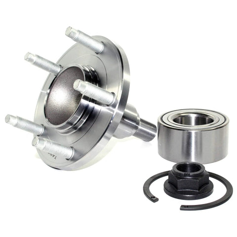 Rear Wheel Hub Repair Kit For 2001 2012 FWD Escape With Complete Bearing And Hub Assembly Includes New Hub Bearing Studs Snap Ring And Axle Nut