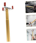 Ladder Free Smoke Sensor Removal Tool With 11 Point Eight Inch Extended Reach Stick for high ceilings, showcasing the strong claw head.