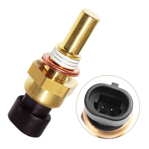 Built Tough Engine Coolant Temperature Sensor With Pigtail Connector For Chevy Silverado Tahoe Suburban and Gmc Sierra Yukon Buick Oem 2134514 on white background.