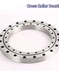 Heavy Duty Cross Roller Bearing Xsu080218 180x255x25 4Mm For Cnc Machines And Rotary Turntables, steel ring with holes.