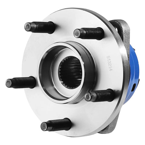 Front Wheel Hub Bearing Assembly Direct Fit Easy Install 5-Lug With ABS Compatible With Chevy Malibu 2004 2012, Pontiac G6 2005 2010