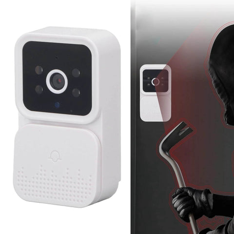 1080P Smart Doorbell Camera with PIR Human Detection, Night Vision, and Two Way Audio for Android and Mac OS X remote use