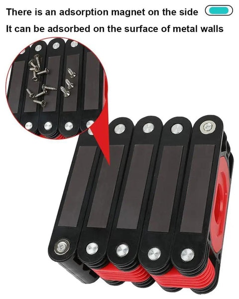 No Sweat 24 Inch Folding Level With Magnetic Aluminum Build, Four Crystal Clear Bubble Vials, Five Hinge Multi Angle Flex For Tight Corners, Pipe Runs And Diy Projects That Gonna Nail It Every Single Time
