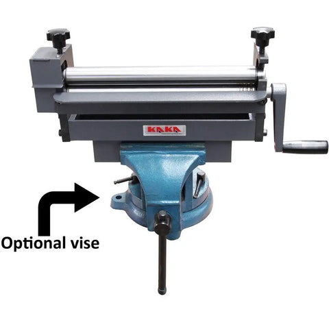 Heavy Duty Hand Crank Slip Roll Machine For Smooth Sheet Metal Bends Handles Twelve Inch Width And Twenty Gauge Steel A No Sweat Garage Workhorse For Easy Diy Fabrication And Quick Turnarounds