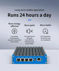 Dead Silent J6412 Mini Pc Cranking 8Gb Ddr4 Ram And 128Gb Nvme Storage And Four Lightning Fast 2.5Gbps Network Ports For Easy Homelab Setup That Handles Heavy Routing Like A Champ with energy-efficient design and multiple LAN ports.