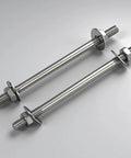 Stainless Steel Heavy Duty Pro Grade Built To Last Double Ended Through Wall Bolt Kit With Nuts And Washers M10 Size 14 Lengths
