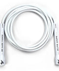 6mm PVC Jump Rope Adjustable All White Fitness Skipping Rope With Unbreakable Handles And Non Kinking Cord Built To Last Cardio