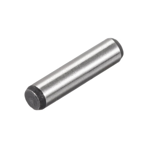 Dowel Pins One Eighth Inch By One Half Inch Heat Treated Alloy Steel For Extra Hardness And Precise Alignment With Bright Finish Rust Resistant Twenty Count Smooth Finish For Easy Insertion And Long Lasting Durable Performance close-up view