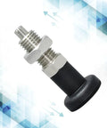 Boss Tier Stainless Steel Self Locking Knob Plunger with M10 fine thread and ergonomic knob for secure positioning.
