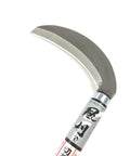 Grass Mowing Scythe Workhorse With Rust Resistant Super Chromax Steel Blade For Hard Grass 7.1 Inch Blade