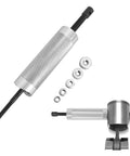 Heavy Duty Piston Pin Puller For Small Engine Rebuilds With Five Metric Adapters and beefy aluminum alloy construction.