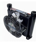Hydraulic Oil Cooler For CNC Lathe Oil Pump Air Cooled Heat Exchanger With 720 Kcal Per Hour Cooling 10 Liters Per Minute Flow 12V Power Workhorse Radiator