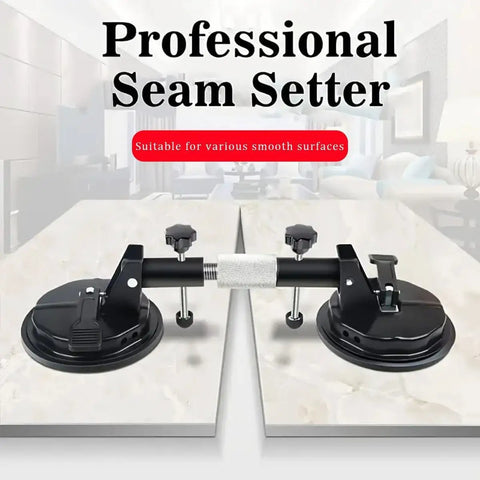 Vacuum Clamp Seam Setter For Countertops And Stone Slabs Gap Fixer Tool With Heavy Duty Adjustable Suction for granite marble quartz glass