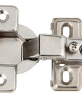 Soft Close Face Frame Concealed Cabinet Hinges 105 Degree Self Closing 6 Pack With Steel Nickel Plated Finish Built To Last For Durable Kitchen Cabinets And Custom Woodwork Silverline