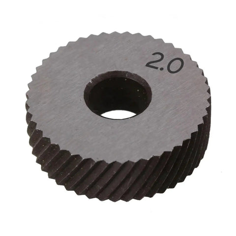 Heavy Duty Reticulated Knurling Wheel 1.8mm For Gear Shapers And Steel Lathe Knurling Tool Durable High Hardness Wear Resistant Surface