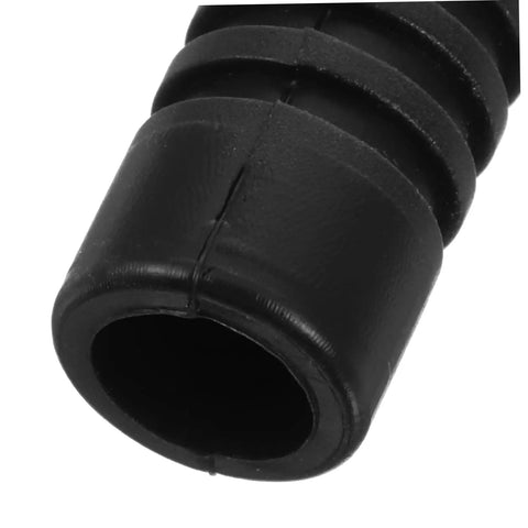 Close-up of black Insulation Sleeve For Steam Wand Guard And Rubber Cover Heat Shield For Coffee Machines Keeps Your Steam Wand Cool