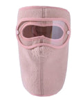 Winter Warm Mask With Ear Cove Full Face Shield Headgear For Unisex Outdoor Use Polar Fleece All Day Warmth Cozy Breathable
