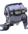 Beefy Right Engine Mount For 1991 To 1999 Buick LeSabre Lss Bonneville Olds Park Avenue Regency V6 3.8l Street Smooth Direct Oem Replacement Auto Rig Part, black metal engine mount side view.