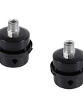 Two Pack 3/4 Inch Metal Air Compressor Muffler And Intake Filter Silencer Threaded For No Oil Air Compressors Reduces Noise Blocks Dust And Moisture
