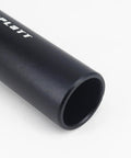Extra Long 440mm Aluminum Bike Seat Post Replacement For BMX MTB And E-Bikes 25.4/27.2/28.6/30.9/31.6mm, black anodized finish