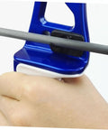 Close-up of Self Adhesive Arrow Rest For Recurve Bow Right Hand 8 Pack Must Have Replacement Bow Accessory in use on bow.