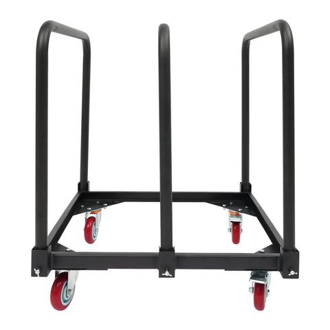 Heavy Duty 3 Pole Panel Cart With 200 Lbs Capacity Folding Table Truck And Locking Swivel Wheels For Plywood Lumber Mattress Moving Badass Strength And Smooth Roll