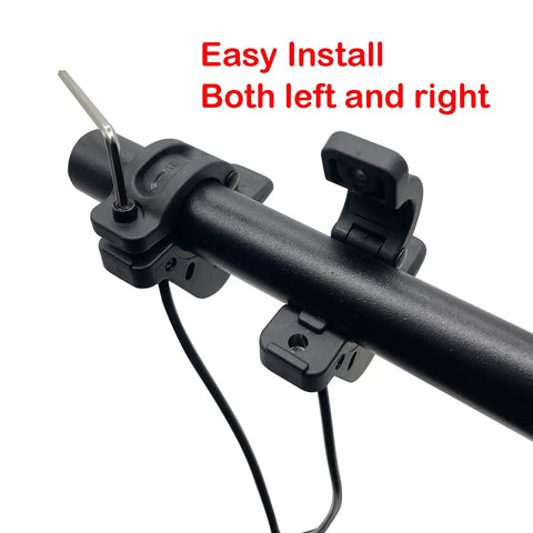 Thumb Throttle For Electric Bike And Scooter Easy Install Left Or Right 22 Millimeter Handlebar Clamp With Waterproof 3 Pin Connector