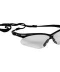 Nemesis Safety Glasses With Black Frame Clear Lenses All Day No Nonsense Eye Protection Scratch Resistant Polycarbonate Lenses Sweat