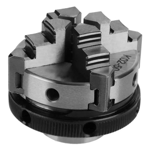 Heavy Duty 4 Jaw Lathe Mandrel With Rock Solid Grip And Tough As Nails Construction For Smooth Woodworking And Plastic Projects Featuring Professional Grade Precision And Slick Self Centering Design