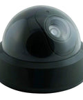 Outdoor Dummy Security Camera Kit Pack Of 4 With Wireless Dome Design Realistic Look Flashing Red LED Motion Light