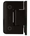 Oil Rub Bronze Wall Mount Door Hinge With Full Back Plate Self Centering and Reversible 5 Degree Pivot Pin For Smooth Swing And Easy Install