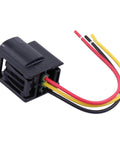 Heavy Duty Battery Current Sensor Assembly With Pigtail Connector for Honda Accord and Acura RLX, featuring four colored wires.