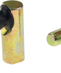 Two Pack Three Eighths Inch Ball Joint Tie Rod End Replacement For Lawn Tractors And Mowers With Tough Crimped Construction Upgrade, Fits Standard Three Eighths Inch Threads; two metal tie rod ends