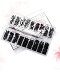 Slick Miniature Screw And Bolt Assortment Kit In Clear Storage Case For Handymen And Weekend Warriors Seeking Quick Home Repair And Fine Mechanics.